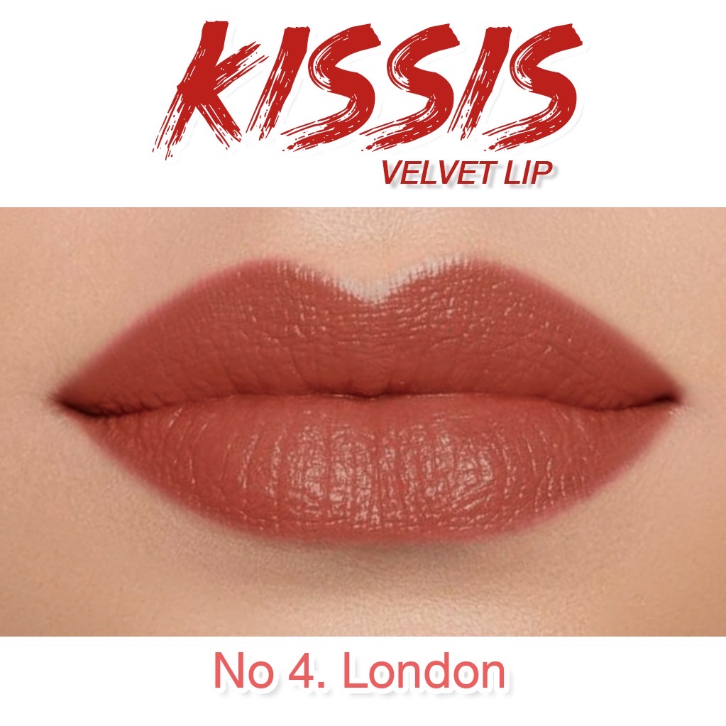 Aura Me Kissis velvet lip: 04 (LONDON)